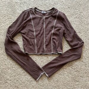 Long Sleeve Garage Croptop